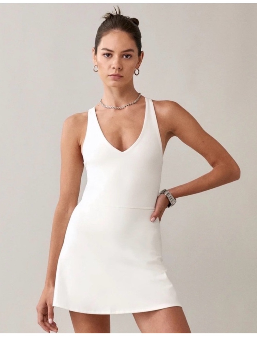 Reformation V-Neck Dress